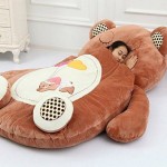 Giant 6 Feet Huge Teddy Bear Plush Bed for kids and adults